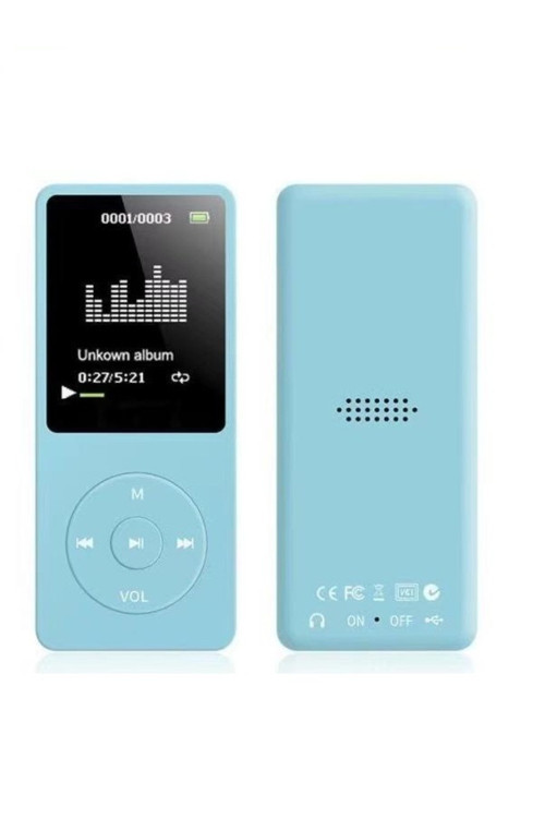 8GB HAFIZA KARTLI BLUETOOTHLU MP3 ÇALAR FM RADİO DAHİLİ HOPARLÖR EKRANLI MÜZİK ÇALAR