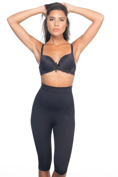 Siyah MI 2040 Anti Selülit Boxer Korse