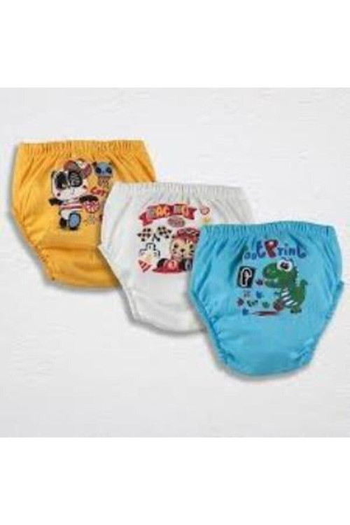Chocolate Baby Kids Storybaby - 3Lü Erkek Alıştırma Külodu - Racing Set