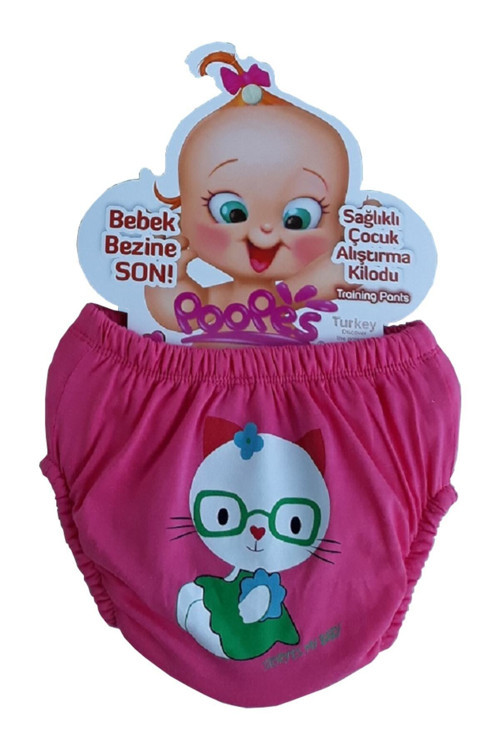 Chocolate Baby Kids Kız Bebek Pembe Alıştırma Külodu