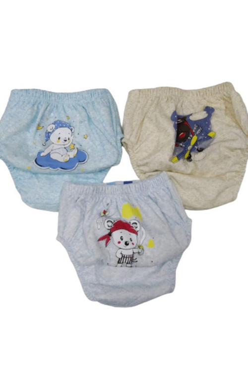 Chocolate Baby Kids 3 Lü Alıştırma Külodu Lüx