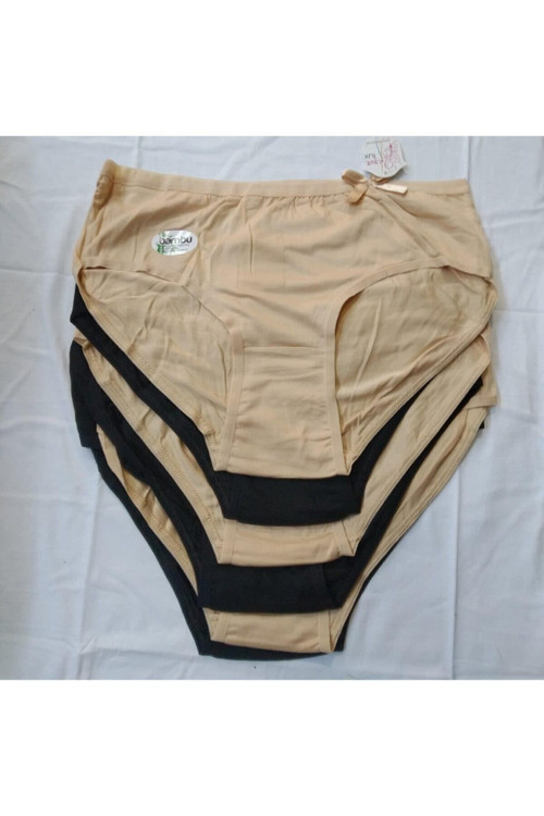 Chocolate Baby Kids 6 Adet Bambu Bikini3 Siyah 3Ten