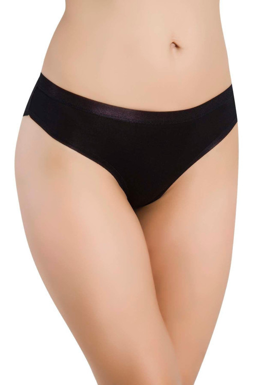 Kadın Şeffaf Lastik Micro Modal Bikini Külot 3'Lü