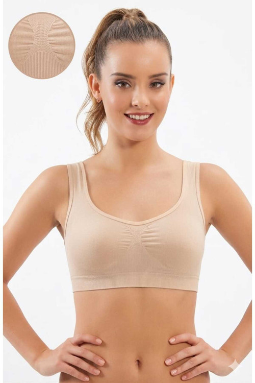 Layza Form Dikişsiz Mikrofiber Toparlayıcı Büstiyer