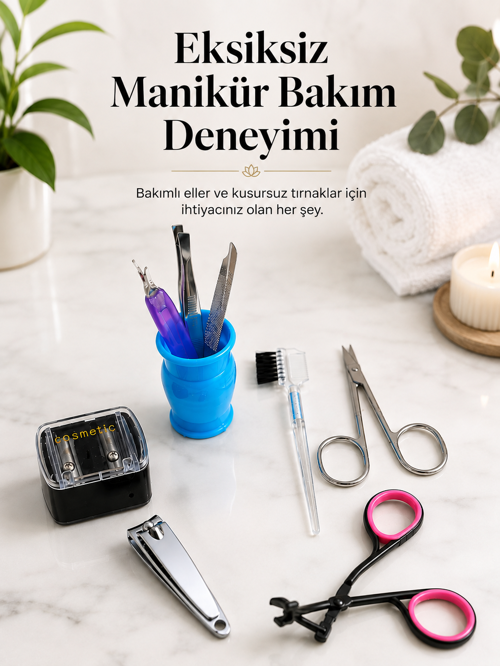 tekno Profesyonel Manikür Pedikür Bakım Seti Çok Amaçlı Kişisel Bakım Kiti 2026