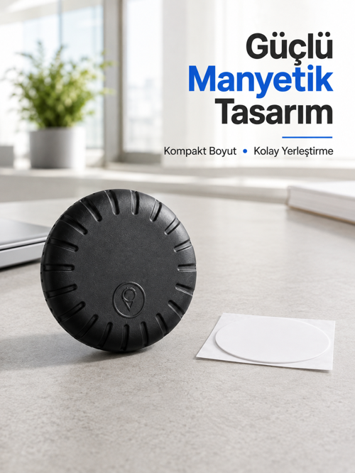 tekno Kablosuz Akıllı Konum Takip Cihazı Android ve iPhone Uyumlu Mini GPS Bulucu 2026
