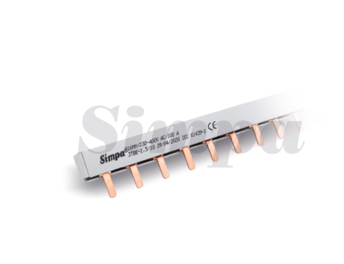 3TBE-MT/0,8 Müşterek Bara 0,80mm Erkek 3 Faz 1 Mt - 19 Otomat için - 63A - 10 Adet