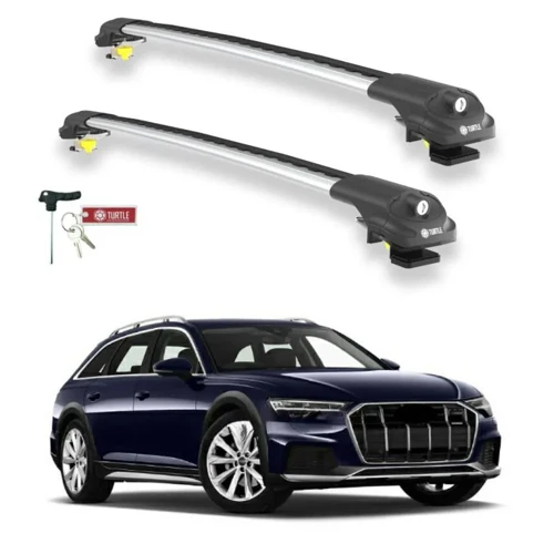 Turtle Audi A6 Allroad (C8) 2019-2025 Ara Atkı Air1 Gri