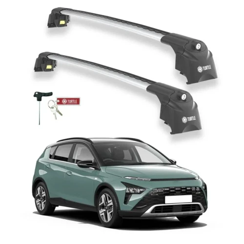 Turtle Hyundai Bayon (Bc3 Cuv) 2021-2025 Ara Atkı Air2 Gri