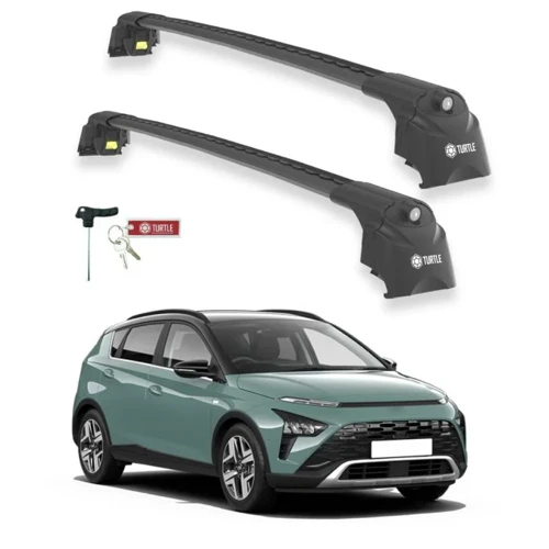Turtle Hyundai Bayon (Bc3 Cuv) 2021-2025 Ara Atkı Air2 Siyah