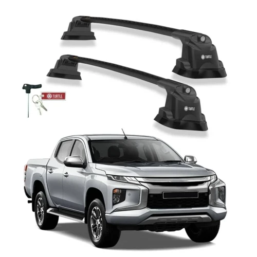 Turtle Mitsubishi L200 (Mk5) 2015-2025 Ara Atkı Air3 Siyah
