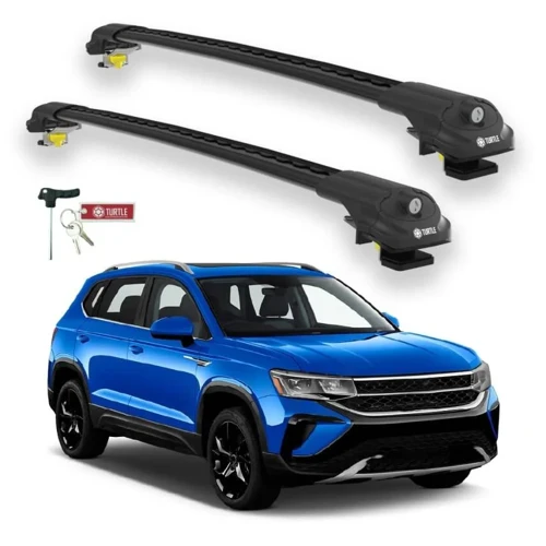 Turtle Volkswagen Taos 2021-2025 Ara Atkı Air1 Siyah