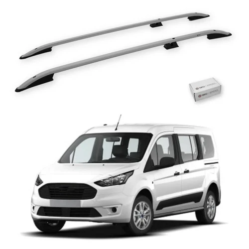 Turtle Ford Connect 2013-2021 / Kısa Şasi Tavan Çıtası Crown Gri