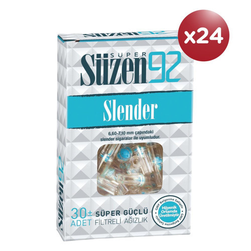 Sigara Ağızlığı Filtresi Slender 30x24 Bundle