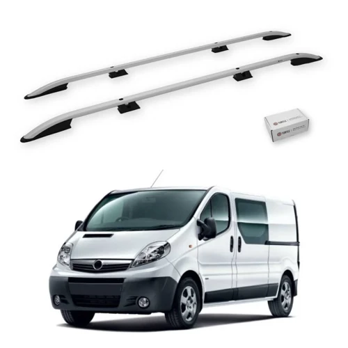 Turtle Opel Vivaro (X83) 2001-2014 / Kısa Şasi Tavan Çıtası Crown Gri
