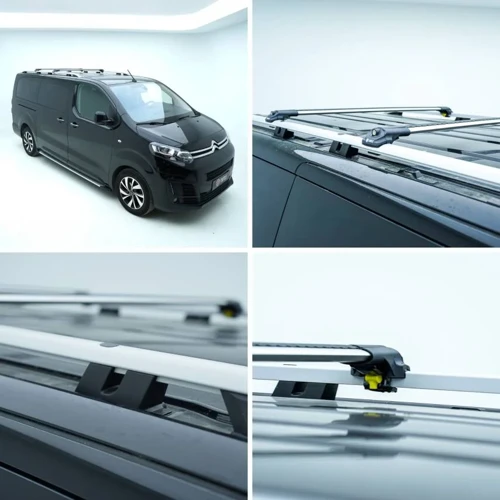 Turtle Nissan Qashqai (J10) 2007-2013 Tavan Çıtası Crown Gri