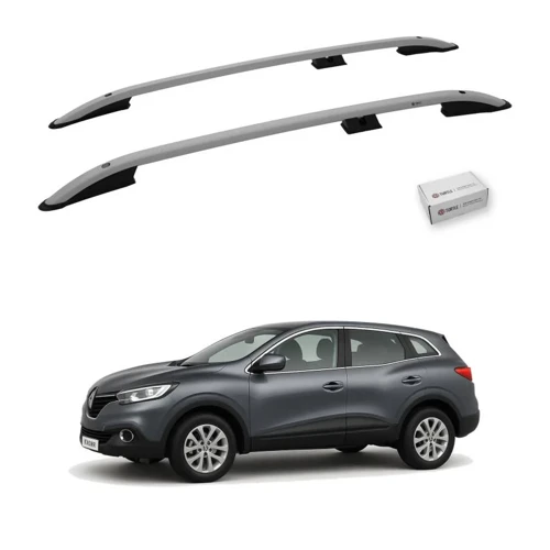 Turtle Renault Kadjar 2015-2022 Tavan Çıtası Crown Gri