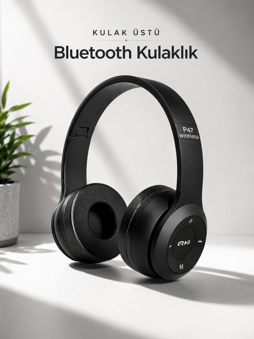 Kulak İçi Kablosuz Bluetooth Kulaklık Ekstra Bass ve Çok Yönlü Kullanım - ETERNA9421-4750