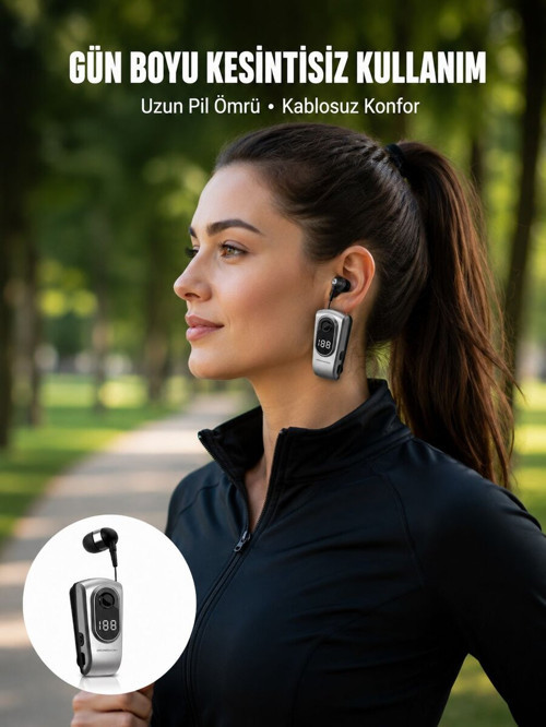 Titreşimli Bluetooth Kulaklık – Uzun Pil Ömrü Dijital Ekranlı Kablosuz Tasar? - ETERNA8578-3