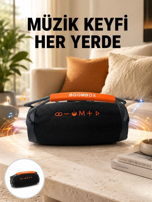10W Çift Çıkış Güçlü Bluetooth Hoparlör Eller Serbest Yeni Nesil - ETERNA1132-1273