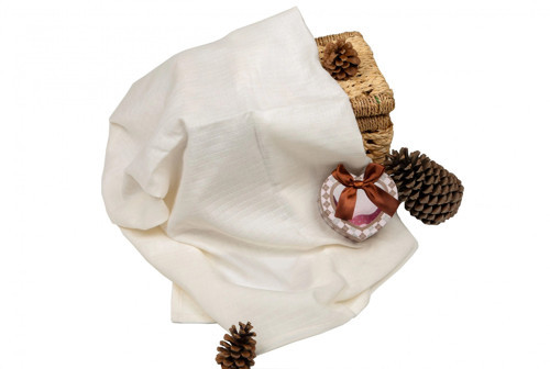 Çok Amaçlı Müslin Örtü 100x80 cm - Ekru 8682476853148
