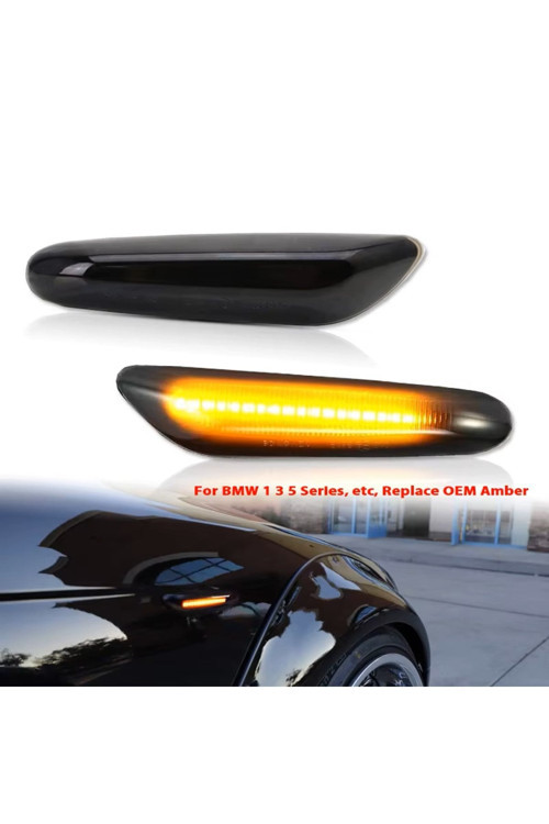 DO196 Araç Oto Sinyali Ampul Amber Uyumlu BMW E81/E82/E87/E88 E90/E91/E92/E93/E46 M3 E60/E61 1 3 5 X