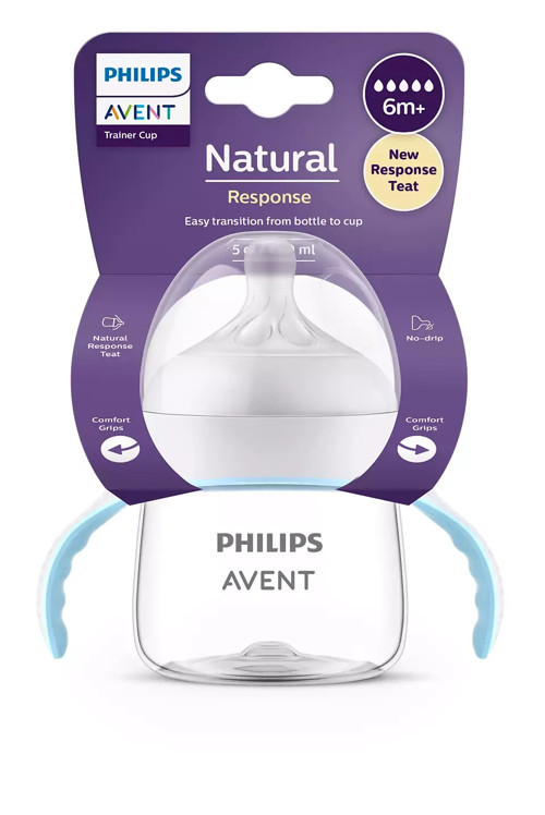 Natural Response Eğitici Bardak 6 Ay+,Tepkili Biberon Emziği SCF263/61