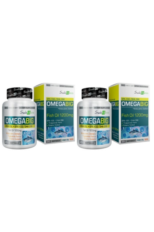 Suda Vitamin OMEGABIG 30 Softgel 2 Adet