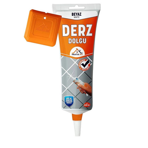 Derz Tamir Dolgusu Beyaz Renk 400g, Hazır Derz Dolgusu,