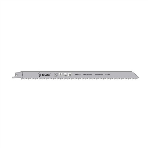 Tilki Kuyruğu Bıçağı, Paslanmaz 305 x 8,5 mm, Paket İçi 5 Adet