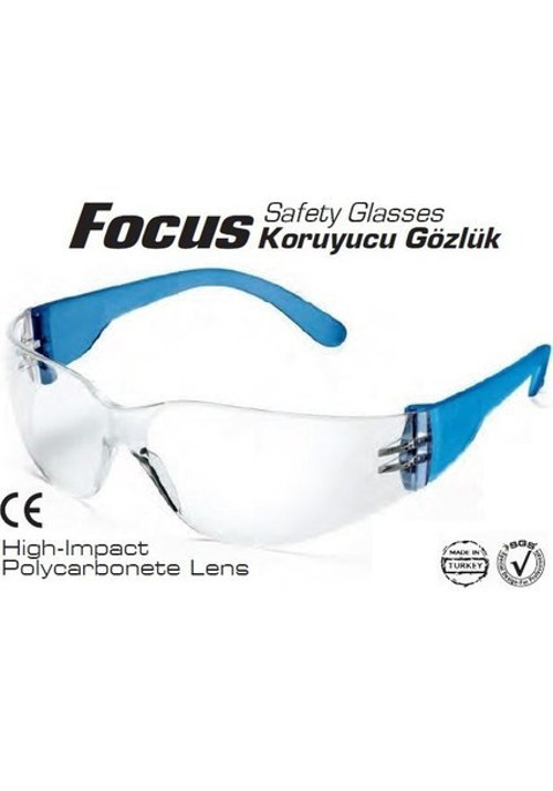 760 Focus Koruyucu Gözlük Şeffaf Sgs760 (1 Adet)