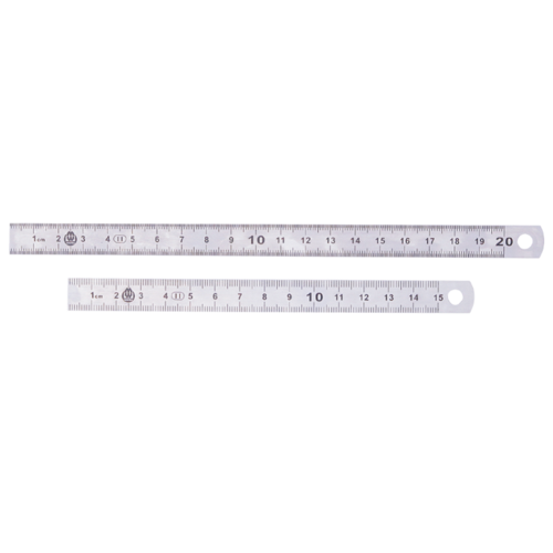 Tam Esnek Paslanmaz Çelik Cetvel 200mm W241-0535
