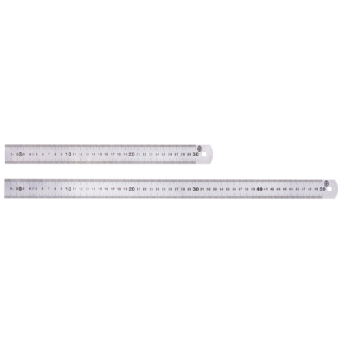 Orta Sert Paslanmaz Çelik Cetvel 300mm W241-6889