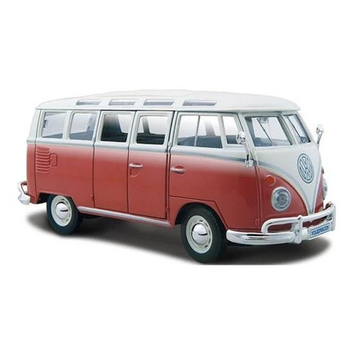 Volkwagen Van Samba 1:24 Model Araba Special Edition Kırmızı