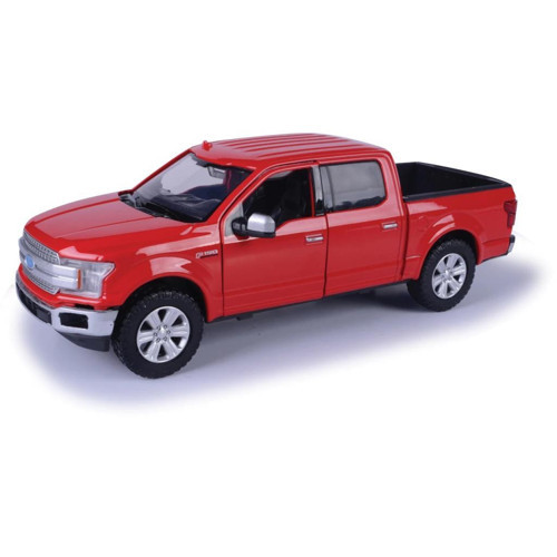Motormax 2019 Ford F-150 Lariat Crew Cab Kırmızı 1:27 Model Araba