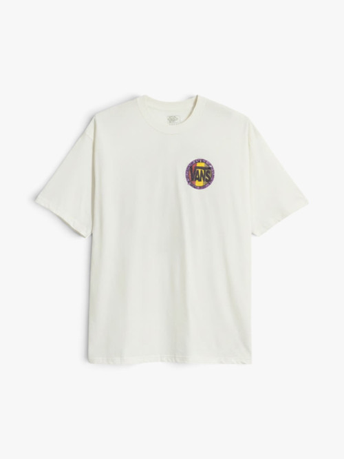 Blotched Circle SS Tee Erkek Beyaz T-Shirt - VN000X14