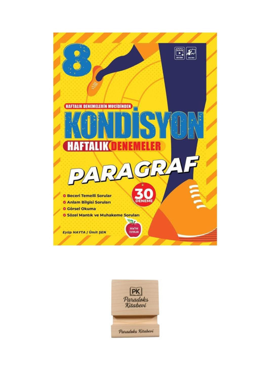 Newton LGS 8. Sınıf PARAGRAF KONDİSYON HAFTALIK DENEMELERİ+ Telefon Standı