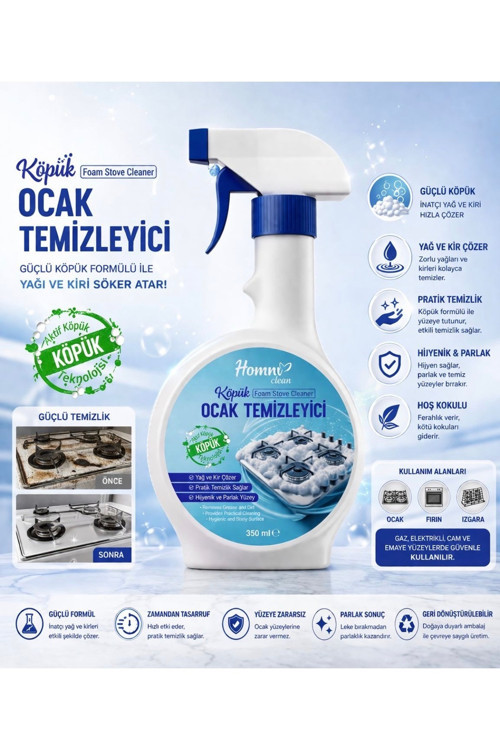 Köpük Ocak Temizleyici