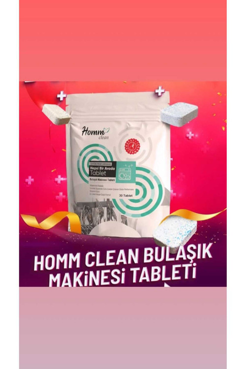 Bitkisel Bulaşık Makinesi Deterjanı 30 Tablet