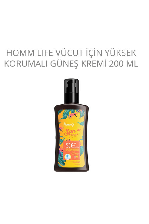 Vücut Için Yüksek Korumalı Güneş Kremi 200 Ml