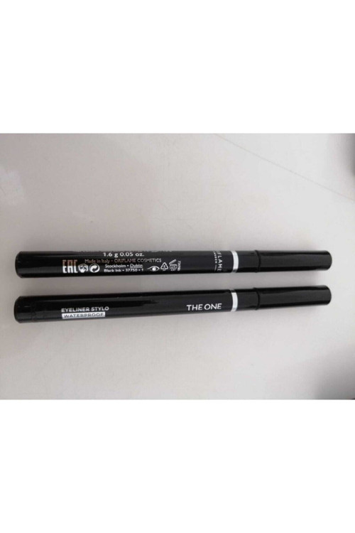 The One Suya Dayanıklı Kalem Eyeliner 2 Adet(%100 Orjinal,Barkodlu)
