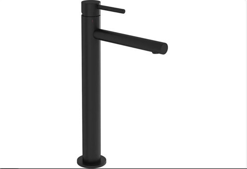 A4255836 - VitrA Origin Çanak Large Lavabo Bataryası, Mat Siyah