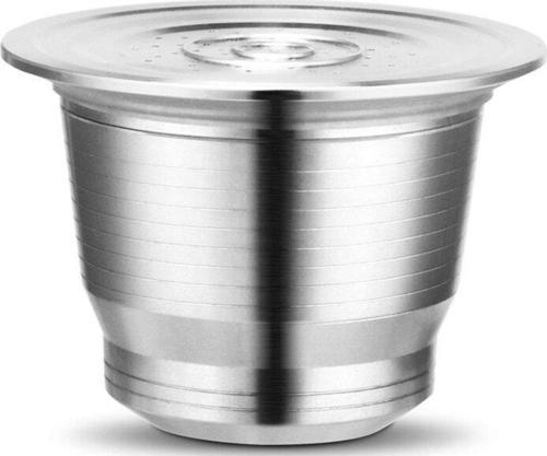 Nespresso için Paslanmaz Çelik Tekrar Doldurulabilir Kahve Kapsülü