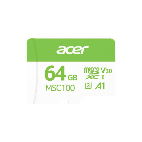 MSC100 64GB microSD U3 V30 A1 Aksiyon Kamera & Güvenlik Kamerası Uyumlu