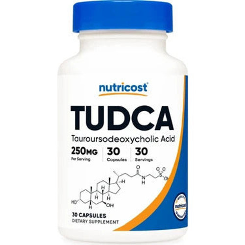 Tudca Tauroursodeoxycholic BILE acid 250 MG 30 Caps