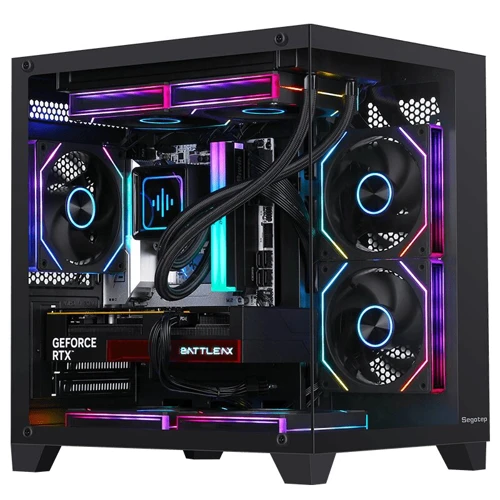U502 Siyah 650W 80+ Midi Tower mATX Gaming (Oyuncu) Kasa