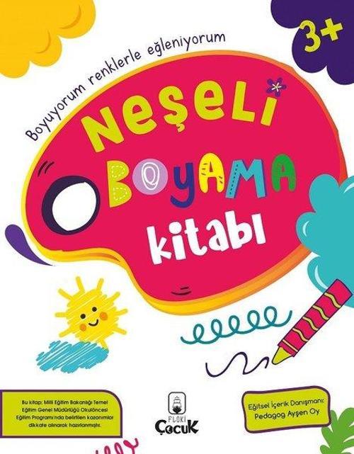 Neşeli Boyama Kitabı - 3+ Yaş