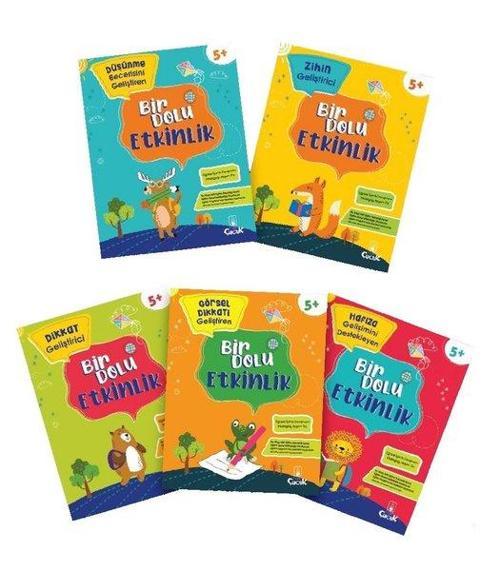 Bir Dolu Etkinlik Serisi Seti - 5 Kitap Takım