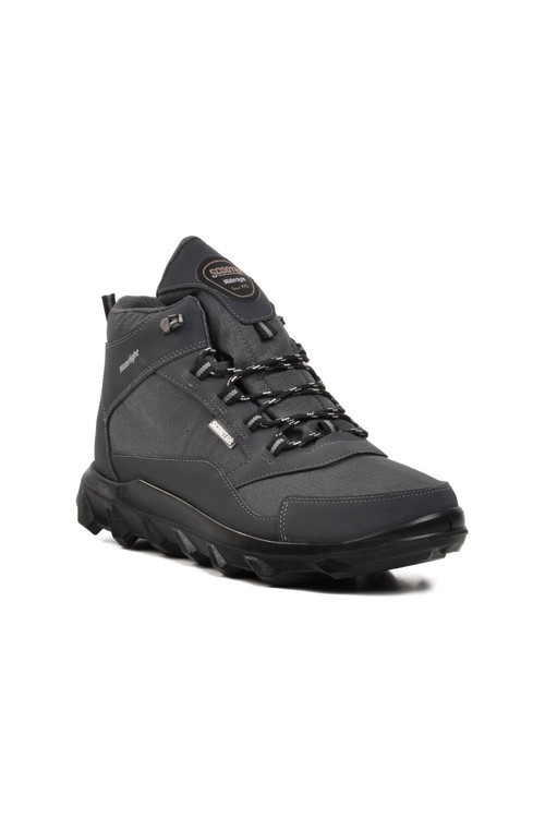 Tekstil Füme Su İtici Kaymaz Tabanlı Erkek Outdoor Trekking Bot M7200 M