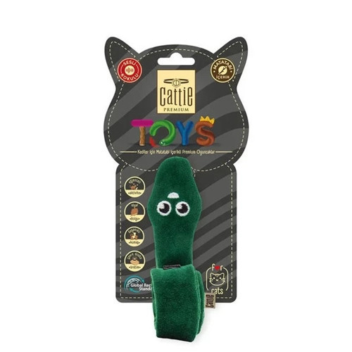 Yılan Peluş Matatabili Kedi Oyuncağı 33cm
